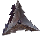 Christmas Tree Caltrop, part of the History is a Hoot collection of artifacts.